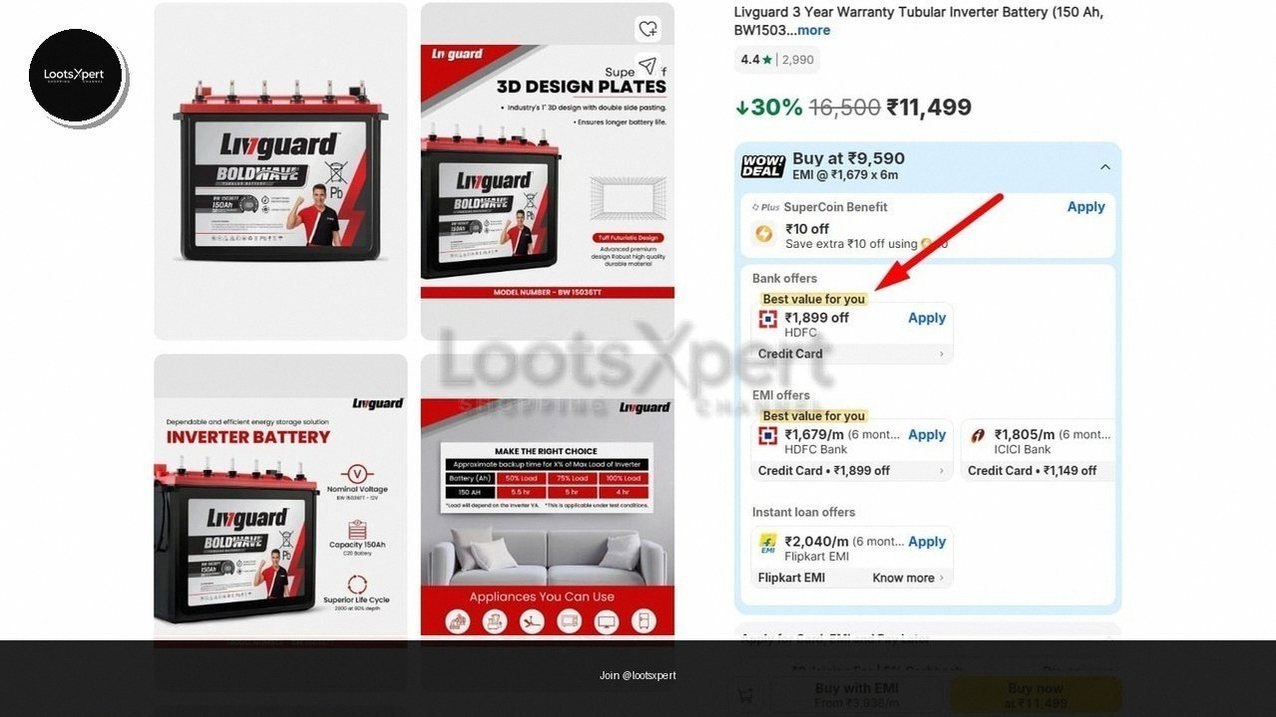 Branded Tubular Inverter Batteries.