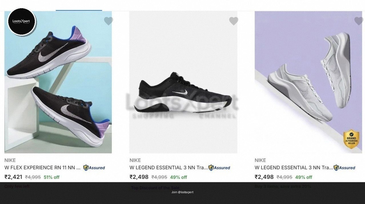 Upto 89% Off On Branded Shoes.