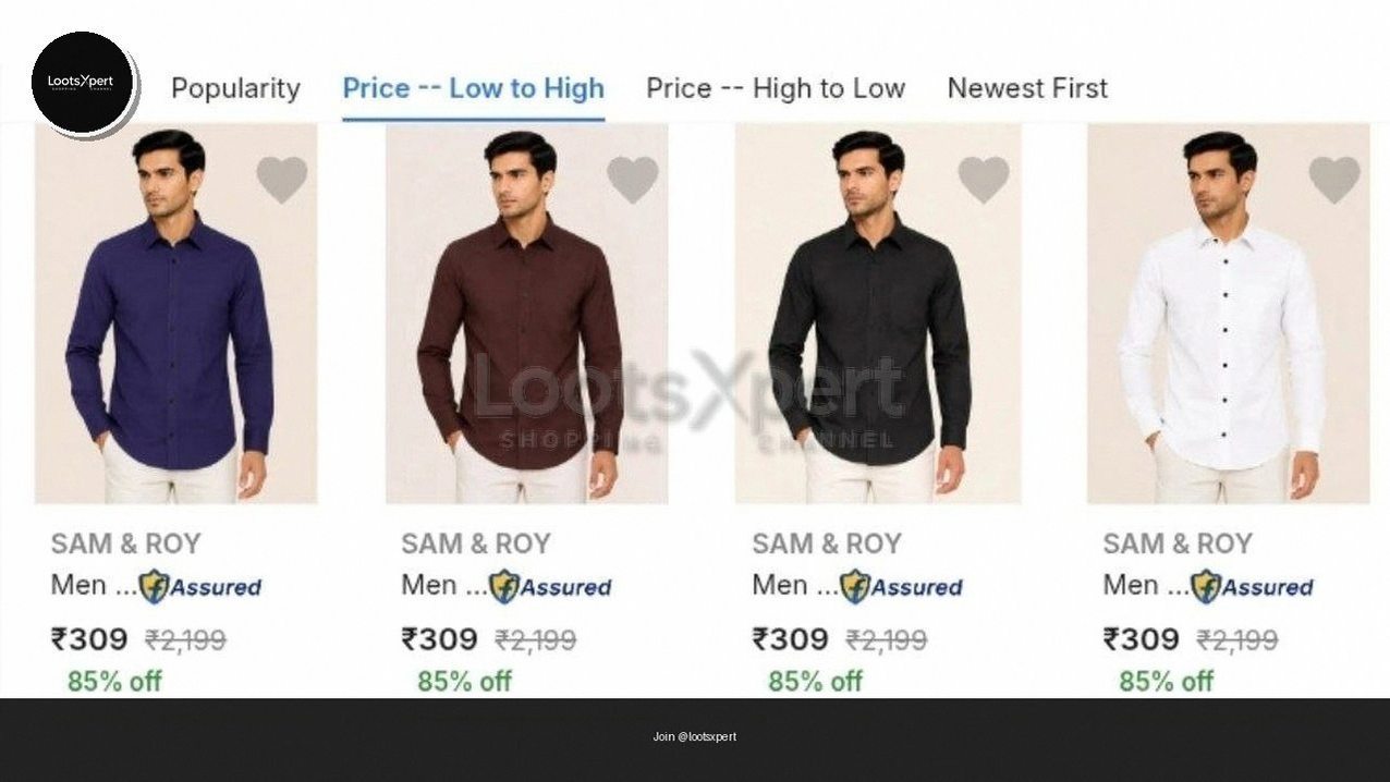 Boys' Casual Shirt starting at just ₹309!
