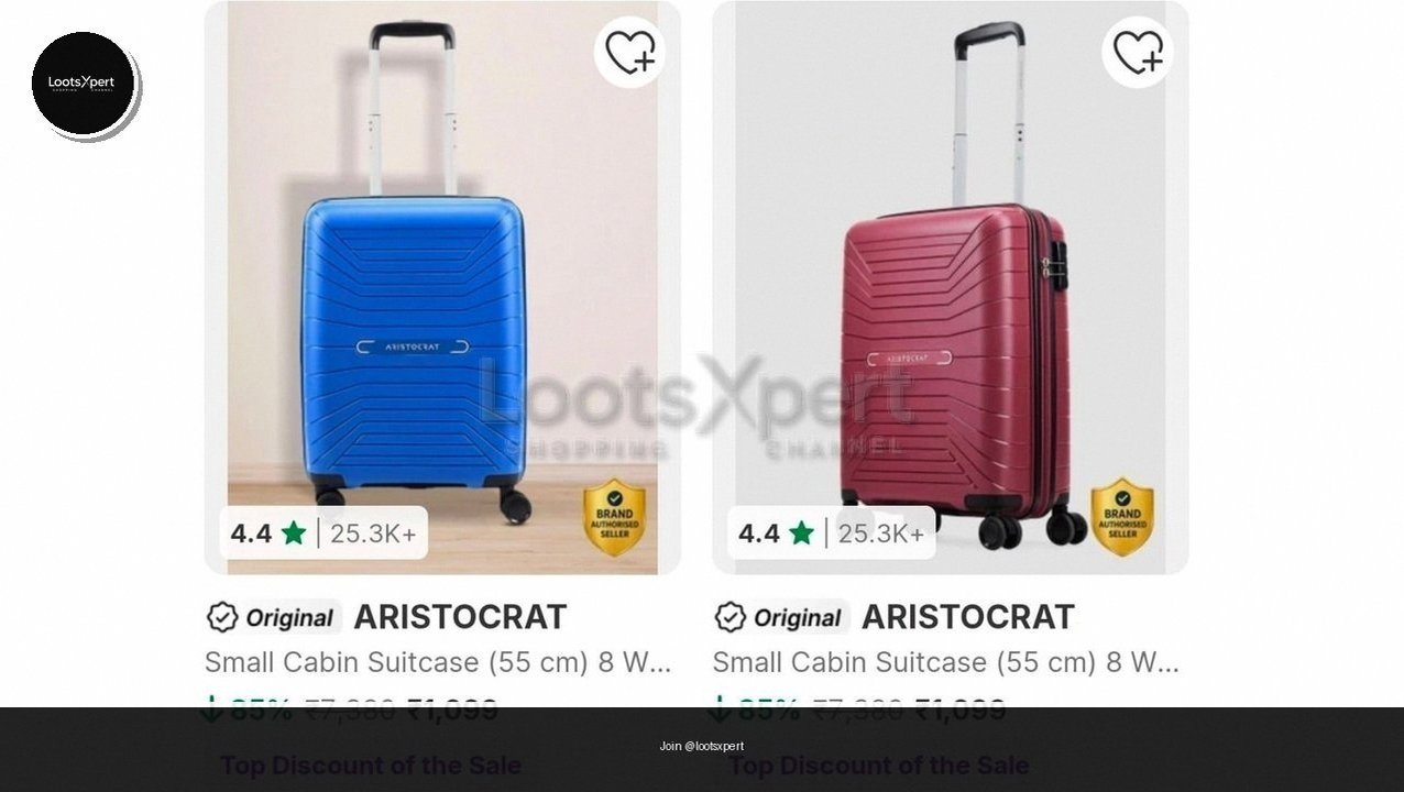 Kids' Luggage Starting at ₹1099