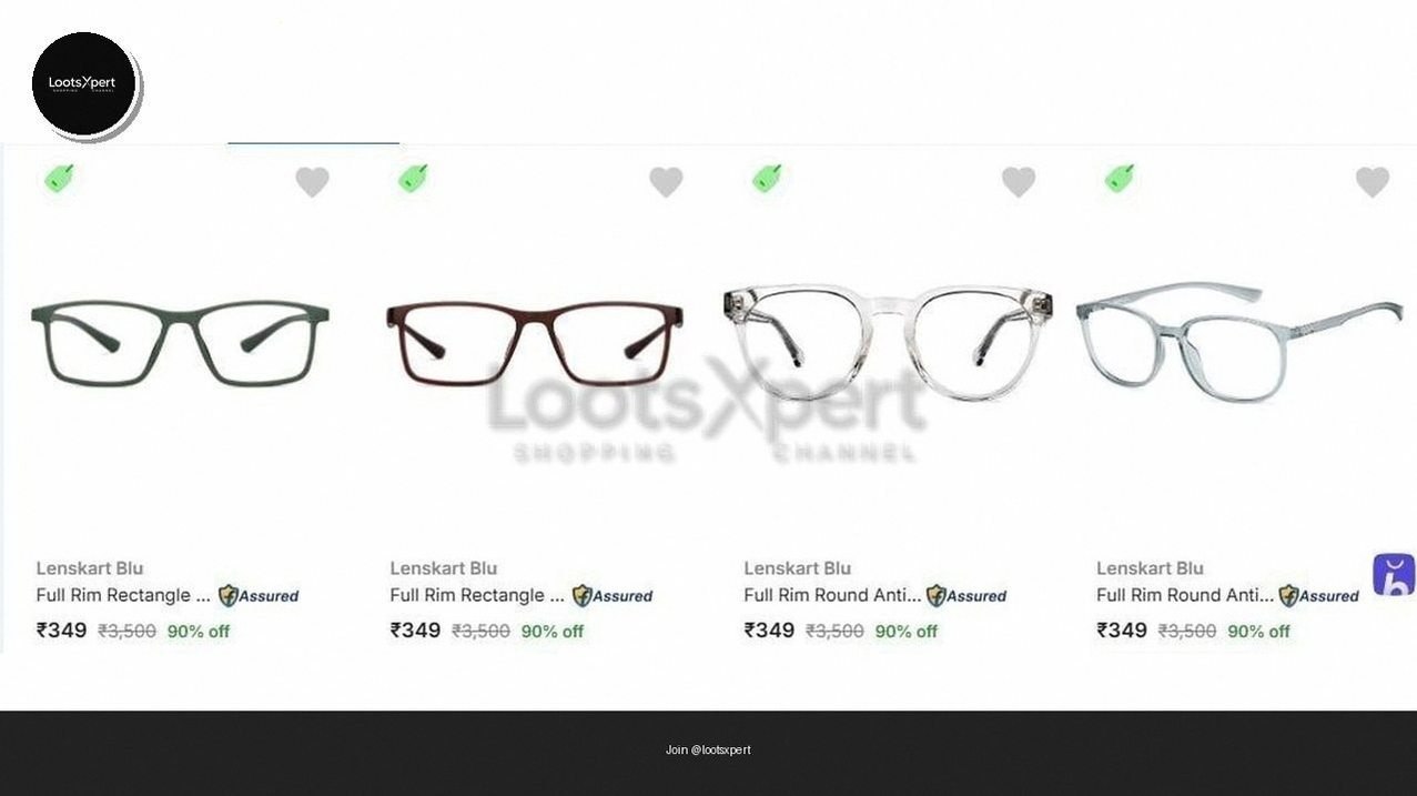 Lenskart Blu Frames now at 90% off!