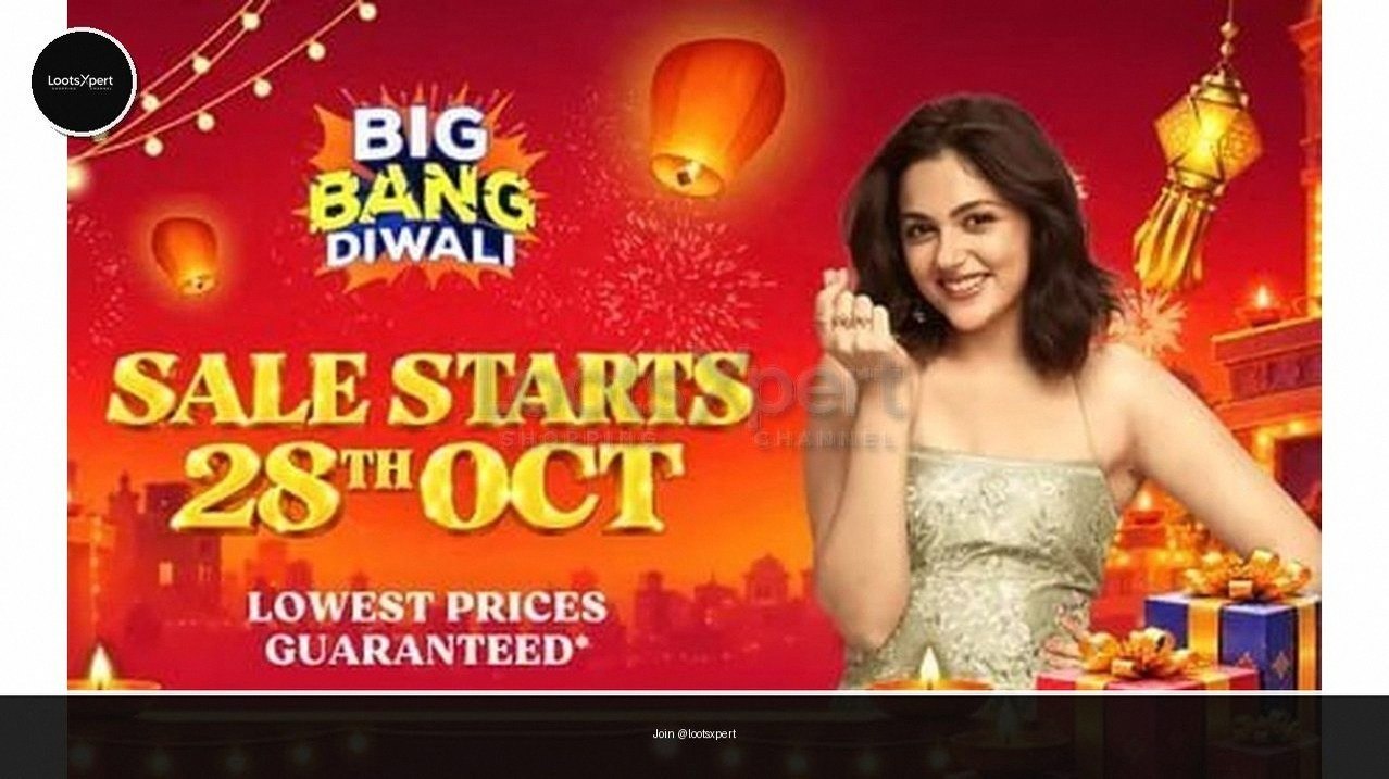 Flipkart BIG BANG DIWALI Sale kicks off On 28th OCT!
