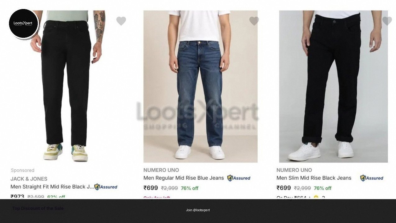 Mens Fashion Deals – Upto 80% Off