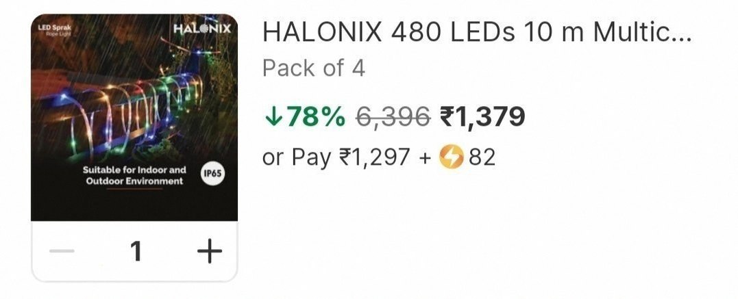 Halonix Loot (10 Mtr x 4 = 40 Mtr) @1379.