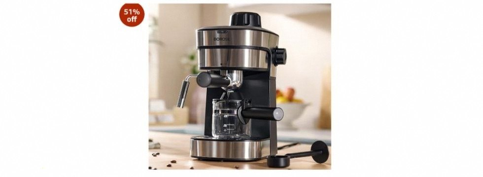 Borosil Brew Coffee Machine