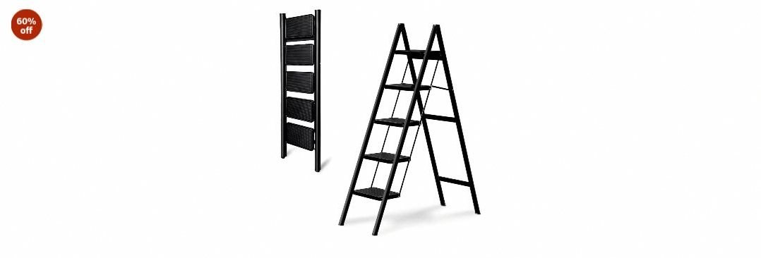 5 Steps Metal Ladder