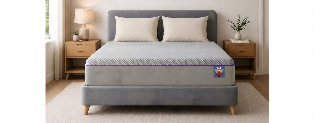 FLIPFORCE™ Dual Comfort Mattress (10 Years Warranty) | Orthopedic Support Foam with Breathable Fabric | Reversible Soft & Firm Comfort