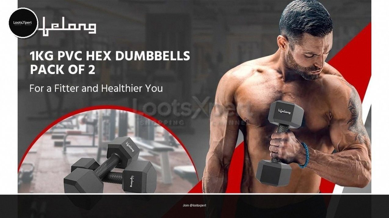 Kids' 2kg Dumbbell for Fun Workouts - Only ₹154