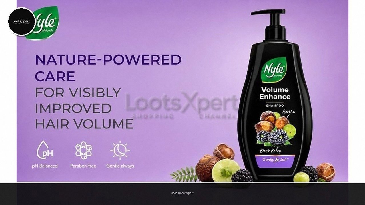 Nyle Shampoo 1000ml just ₹367!