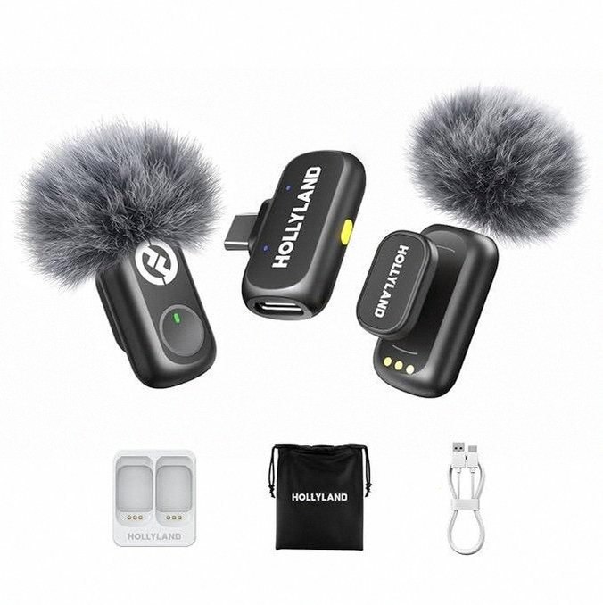Amazon Loot : Hollyland Lark A1 Mini Duo Wireless Lavalier Microphone @3799