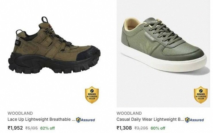 Upto 74% OFF Woodland Men’s Casual Shoes