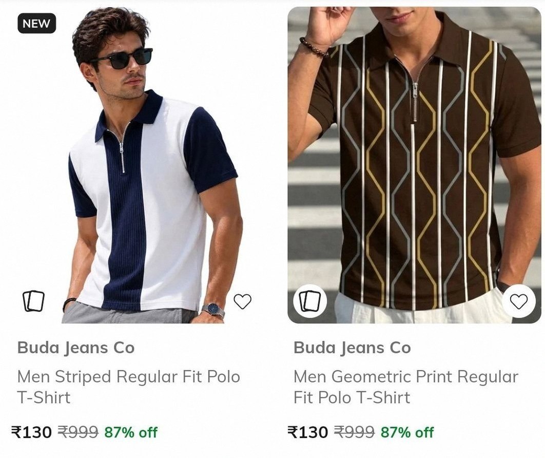 Ajio Loot : Upto 80% Off On Buda Jeans Co Clothing.