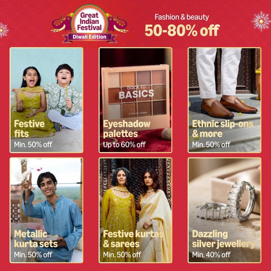 Fashion & Beauty 50-80% Off