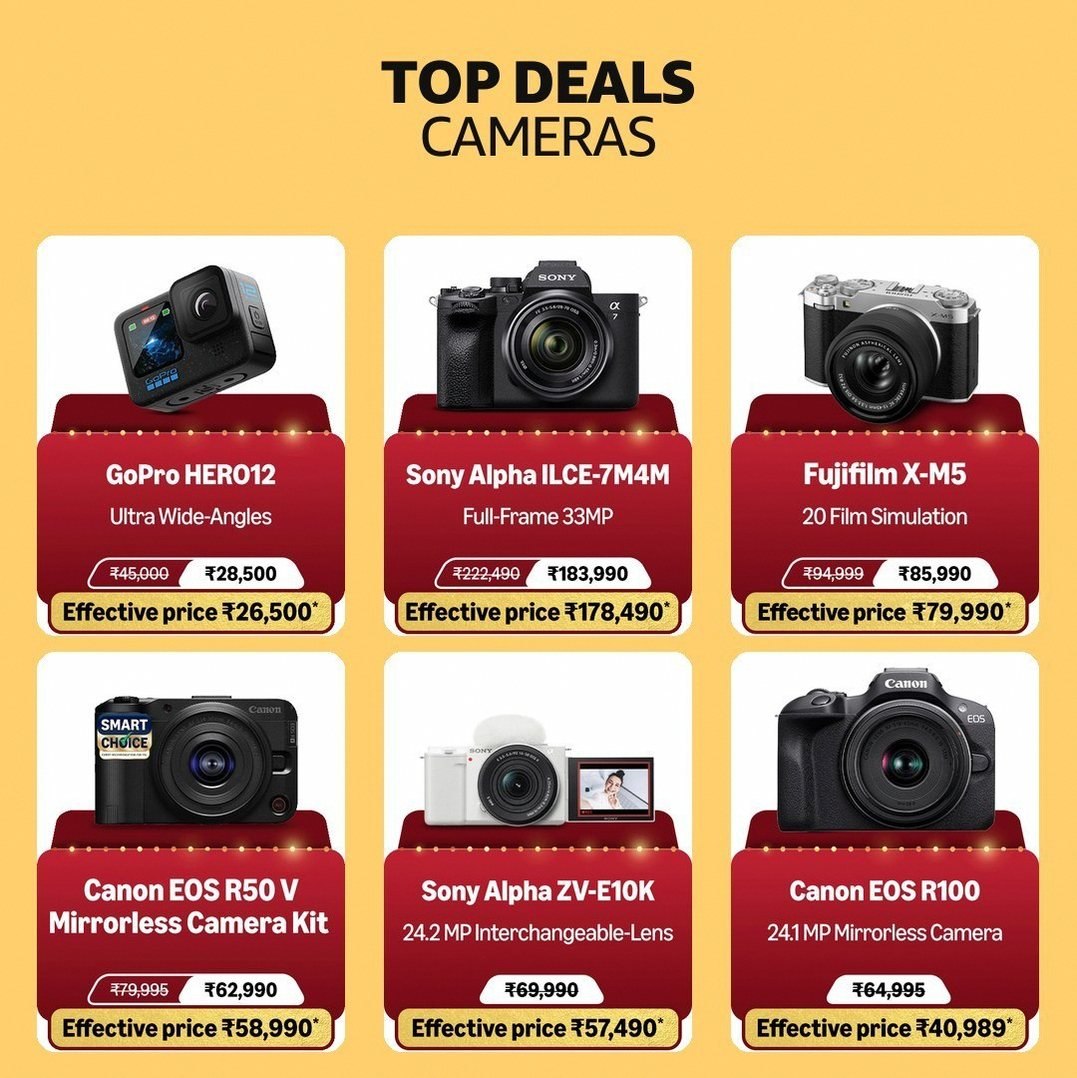 Cameras Top Deals