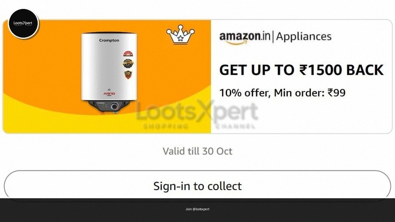 Amazon : Get Upto Rs.1500 Back 10% Offer, Min. Order: ₹99