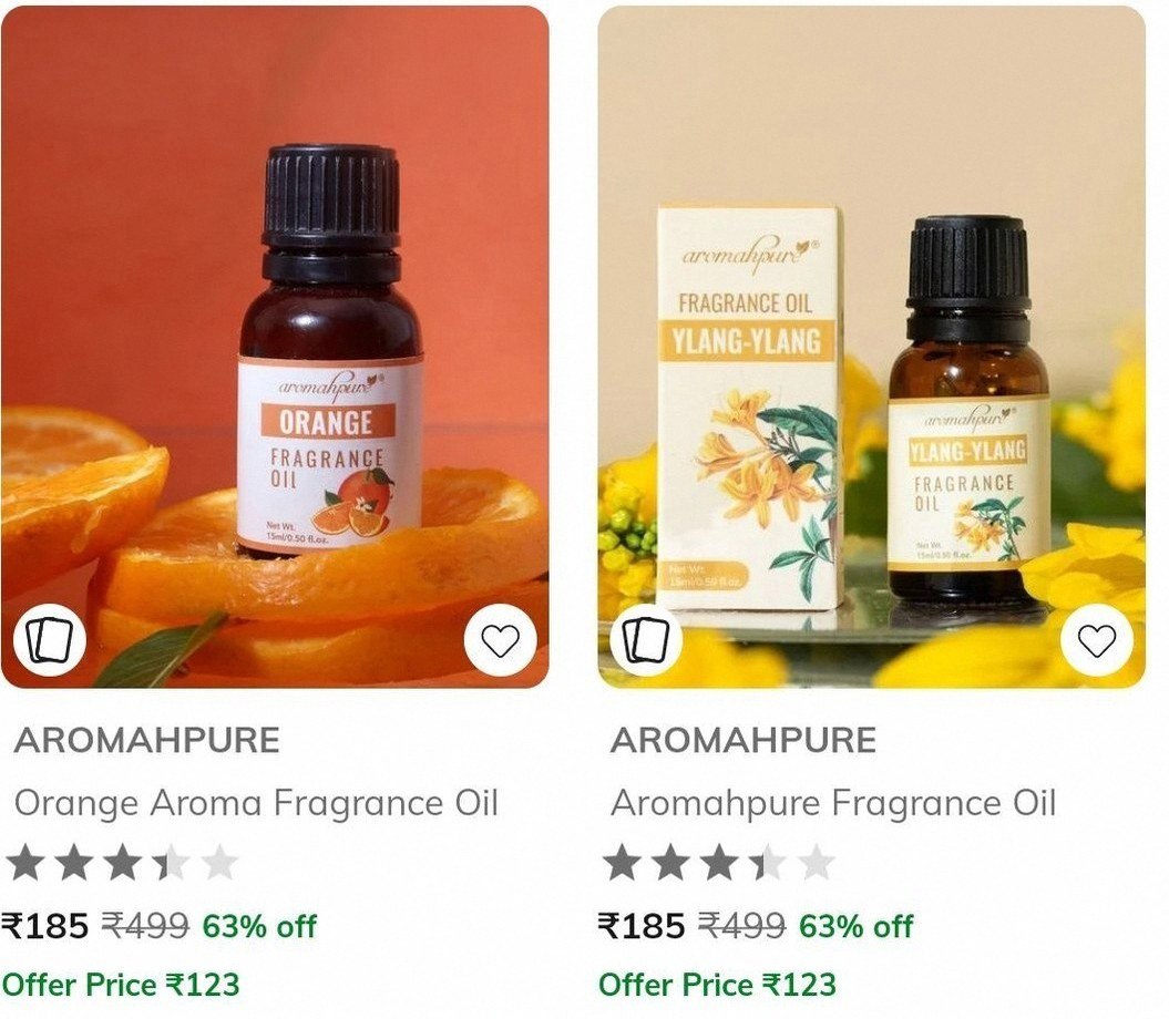 Ajio | Upto 63% Off on Home Fragrances Starting from ₹185