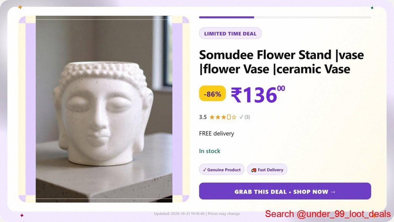 Flower Vase |Ceramic Vase @ ₹136