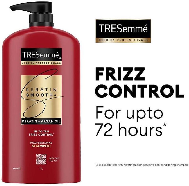 TRESemme Keratin Smooth+ Shampoo (1000 ml)