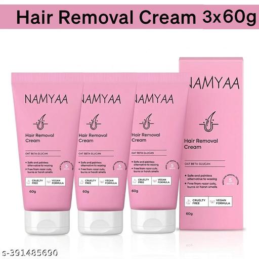 Namyaa Hair Removal Cream for Intimate Skin women 60gm with After Wax Soothing Serum with Vitamin