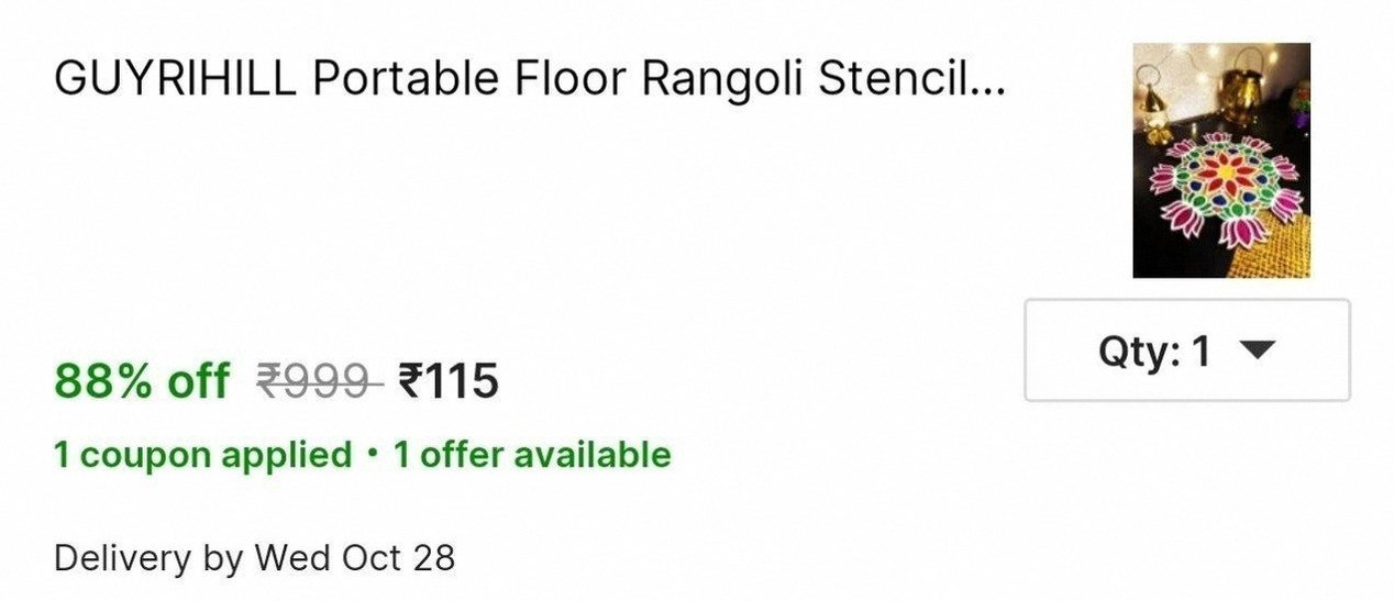 Meesho deal at ₹115