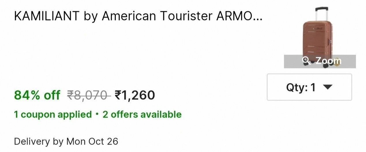 Meesho deal at ₹1,260