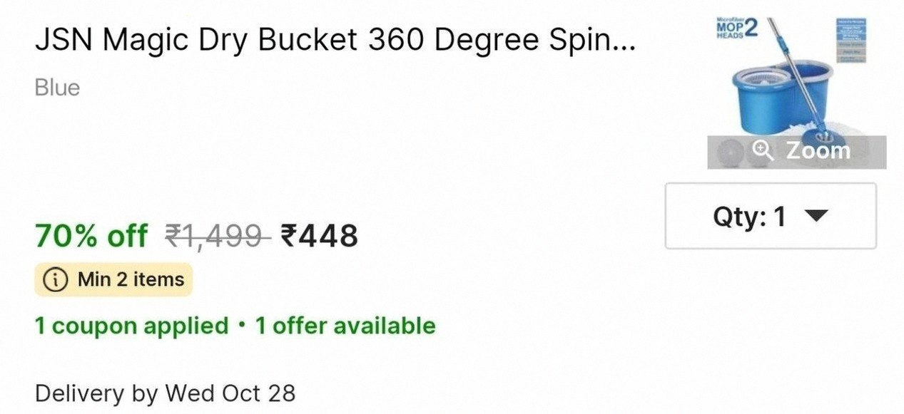 Meesho deal at ₹448
