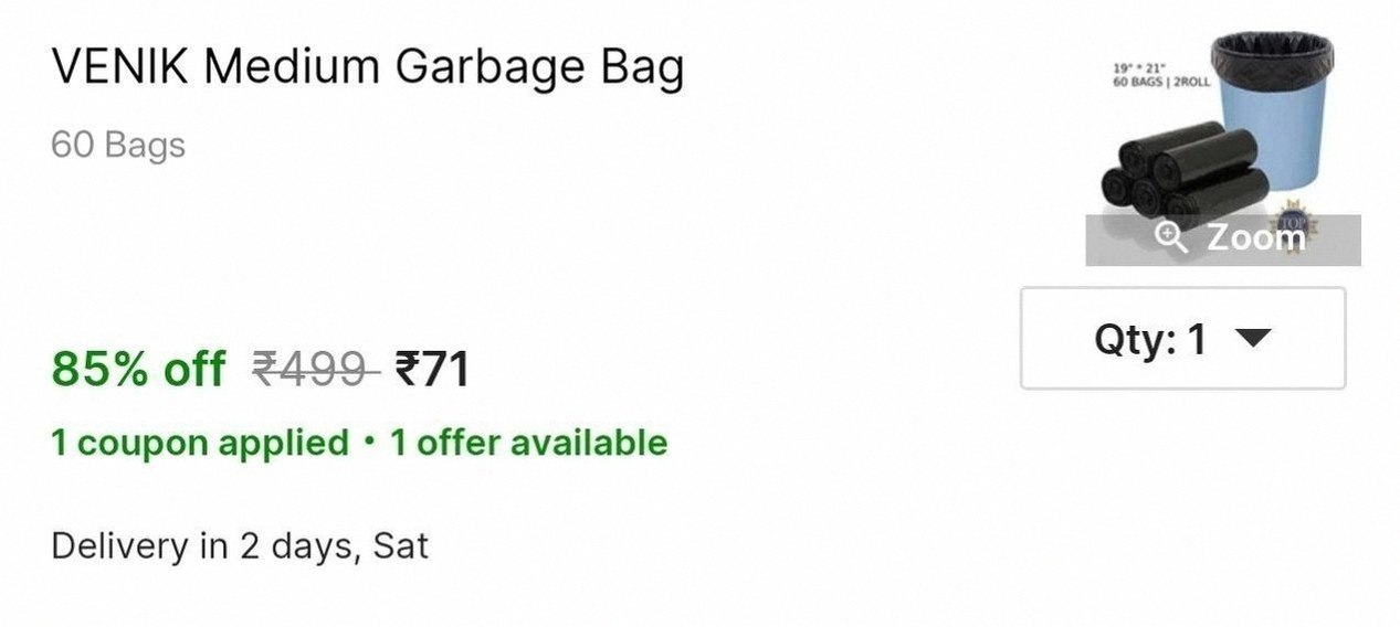 Meesho deal at ₹71