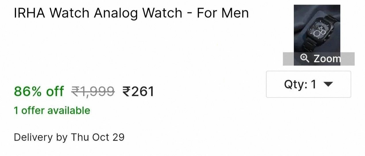 Meesho deal at ₹261