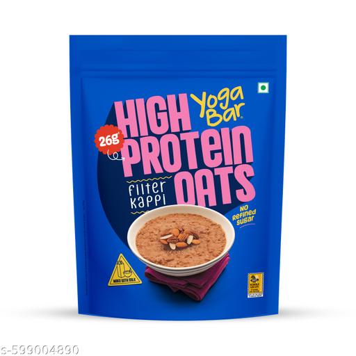 Yogabar High Protein Oats Filter Kappi 1Kg Pouch | 26g Protein | No Refined Sugar