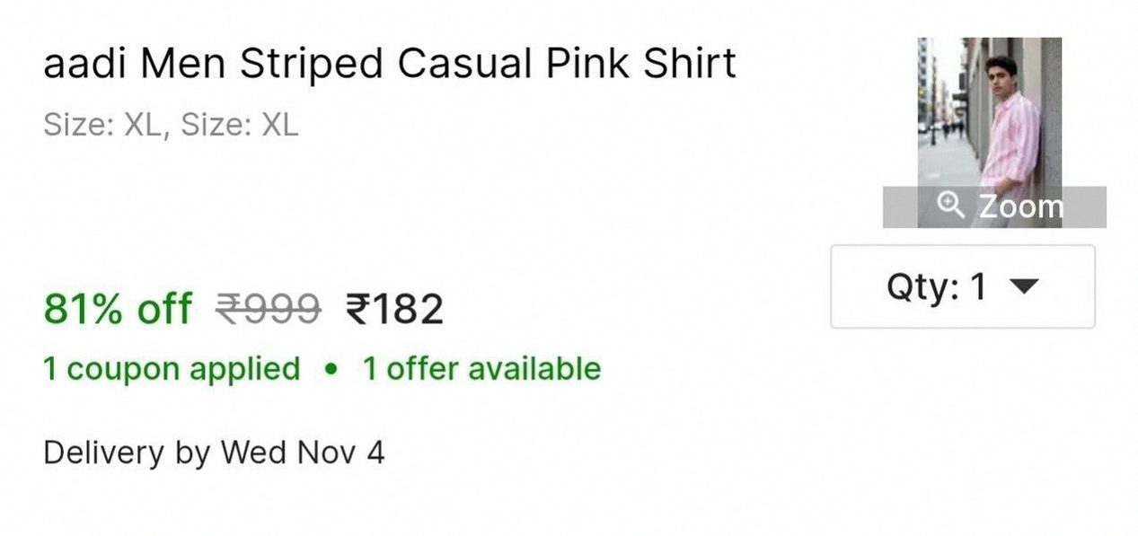 Meesho deal at ₹182