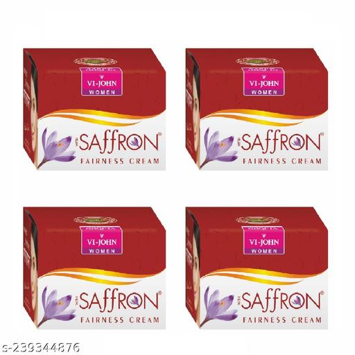 VI-JOHN Women Saffron Fairness Advance Cream For Remove Dark Spots, Skin Whitening | With Blend Of Cellule Blanc, Saffron, Vitamin E & Mulbe