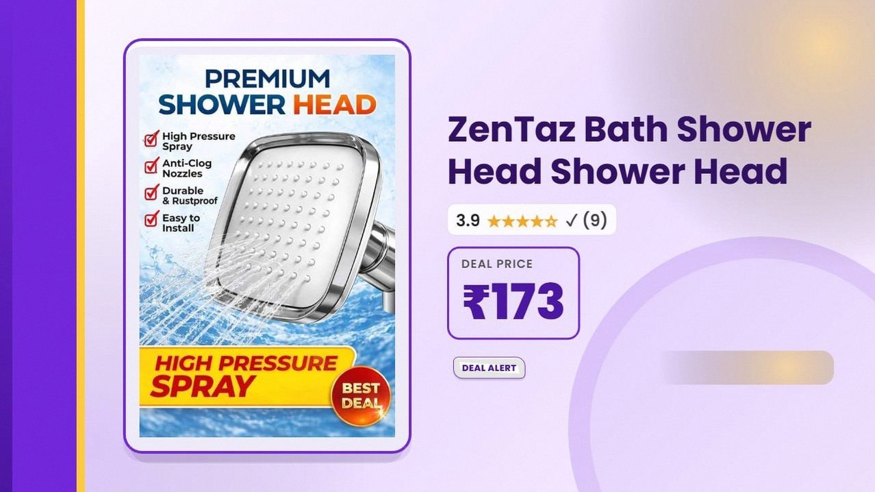 ZenTaz Bath Shower Head Shower Head @ ₹173