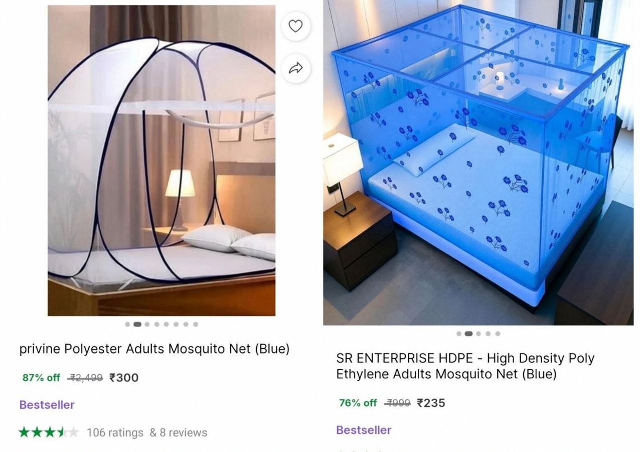 Polyester Mosquito Net @ ₹235