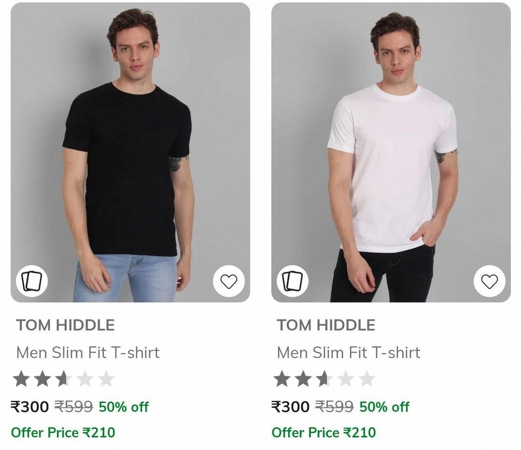 Ajio | OverSized Tshirts Starts @300