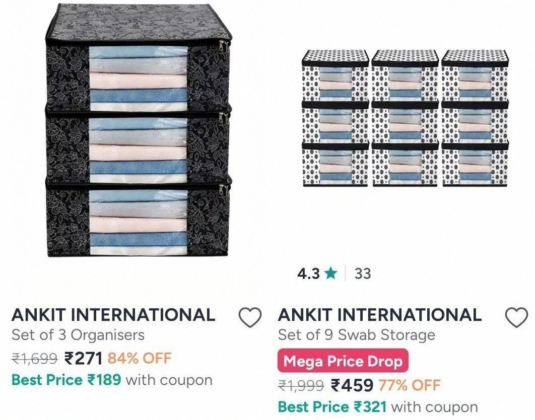 Home Essentials Deals On Myntra