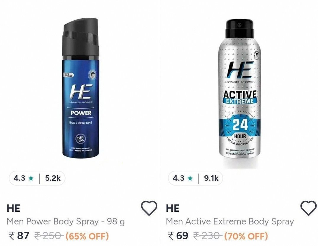 Myntra Loot : Upto 65% Branded Grooming Products.