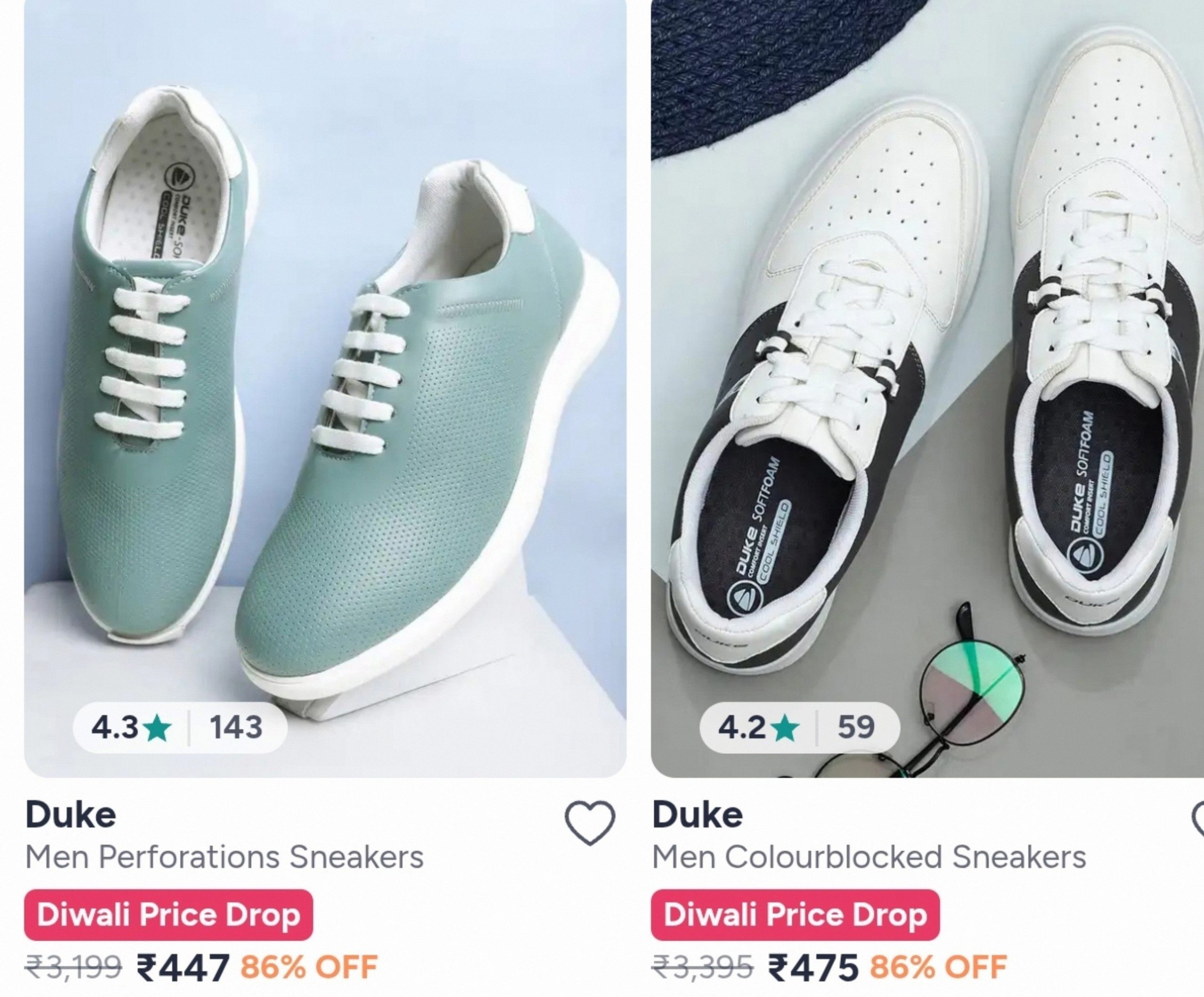Myntra : Upto 80% Off On Duke Shoes