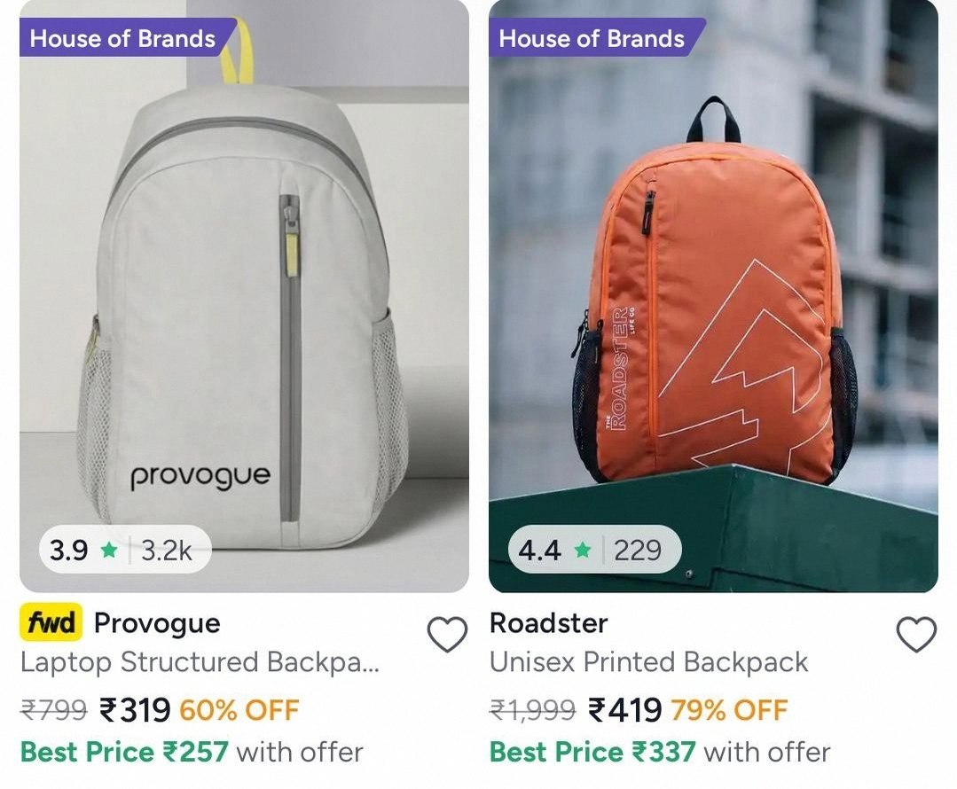 Accessories Loot Deals on Myntra